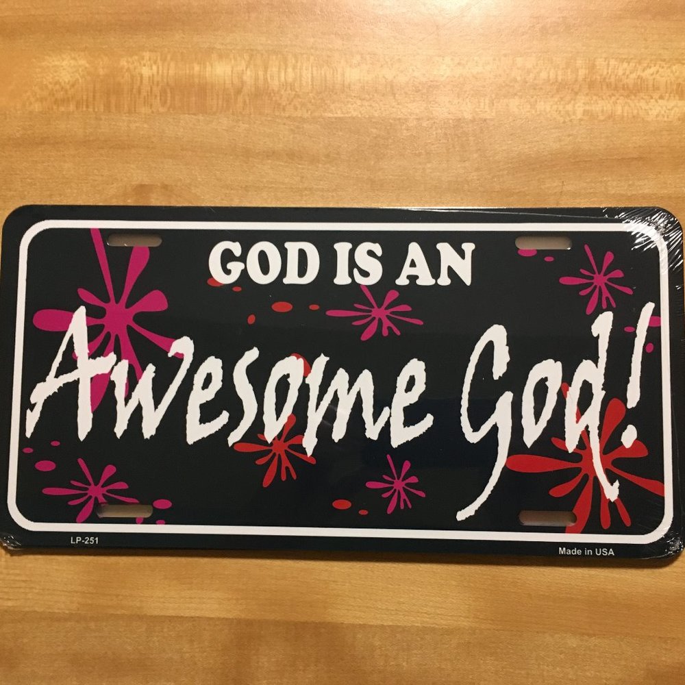 💰NWOT - Decorative Metal Car Tags - Picture 2 of 4
